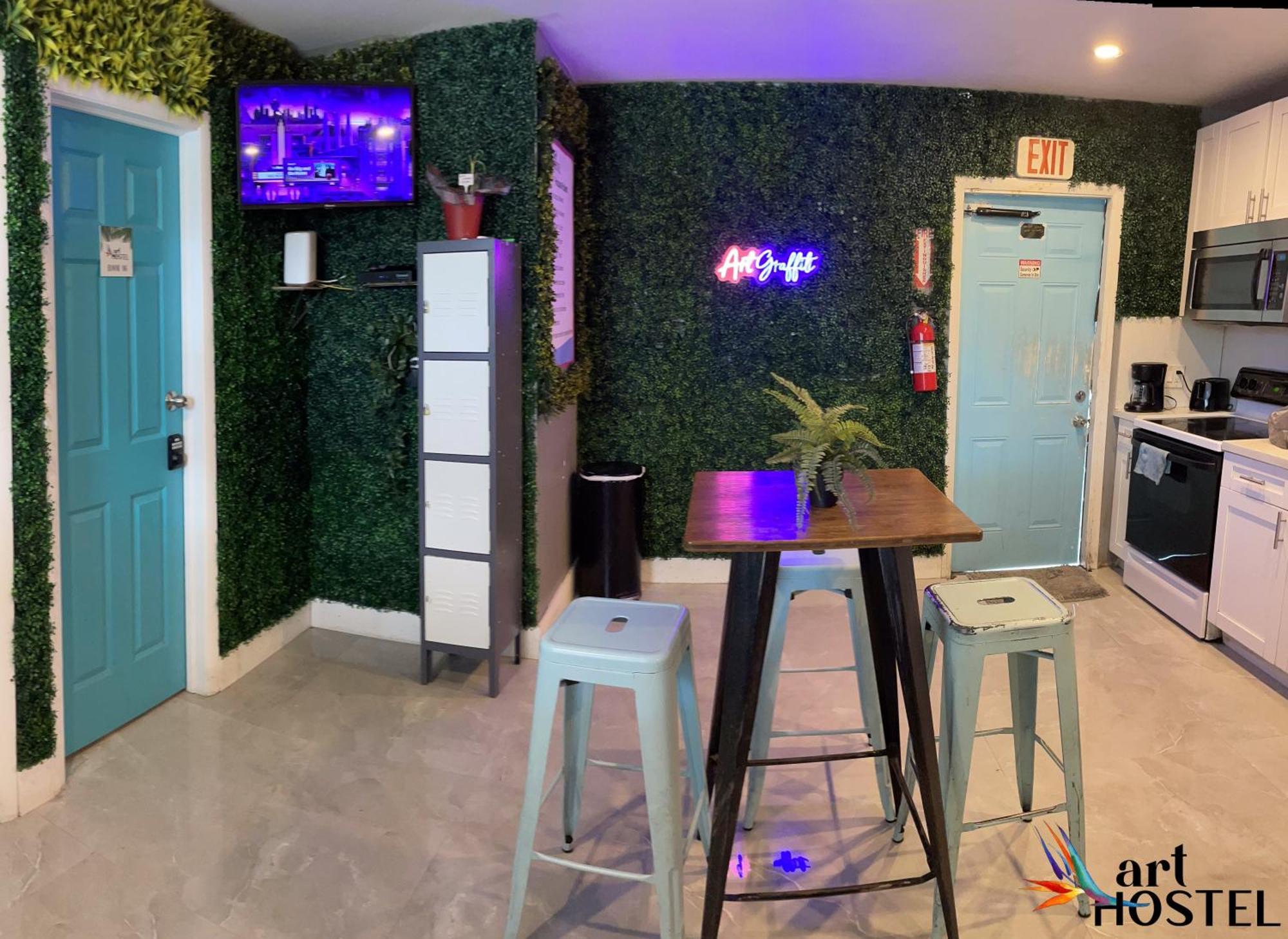 Art Graffiti Hostel Miami Kültér fotó